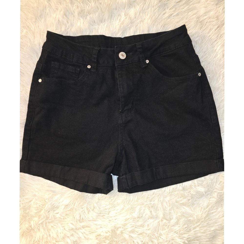 Classic Black Women's Jean Shorts